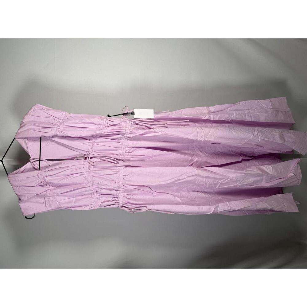 NWT ASTR The Label Lorrie Sleeveless Ruched Midi Dress Size Small - Picture 2 of 7